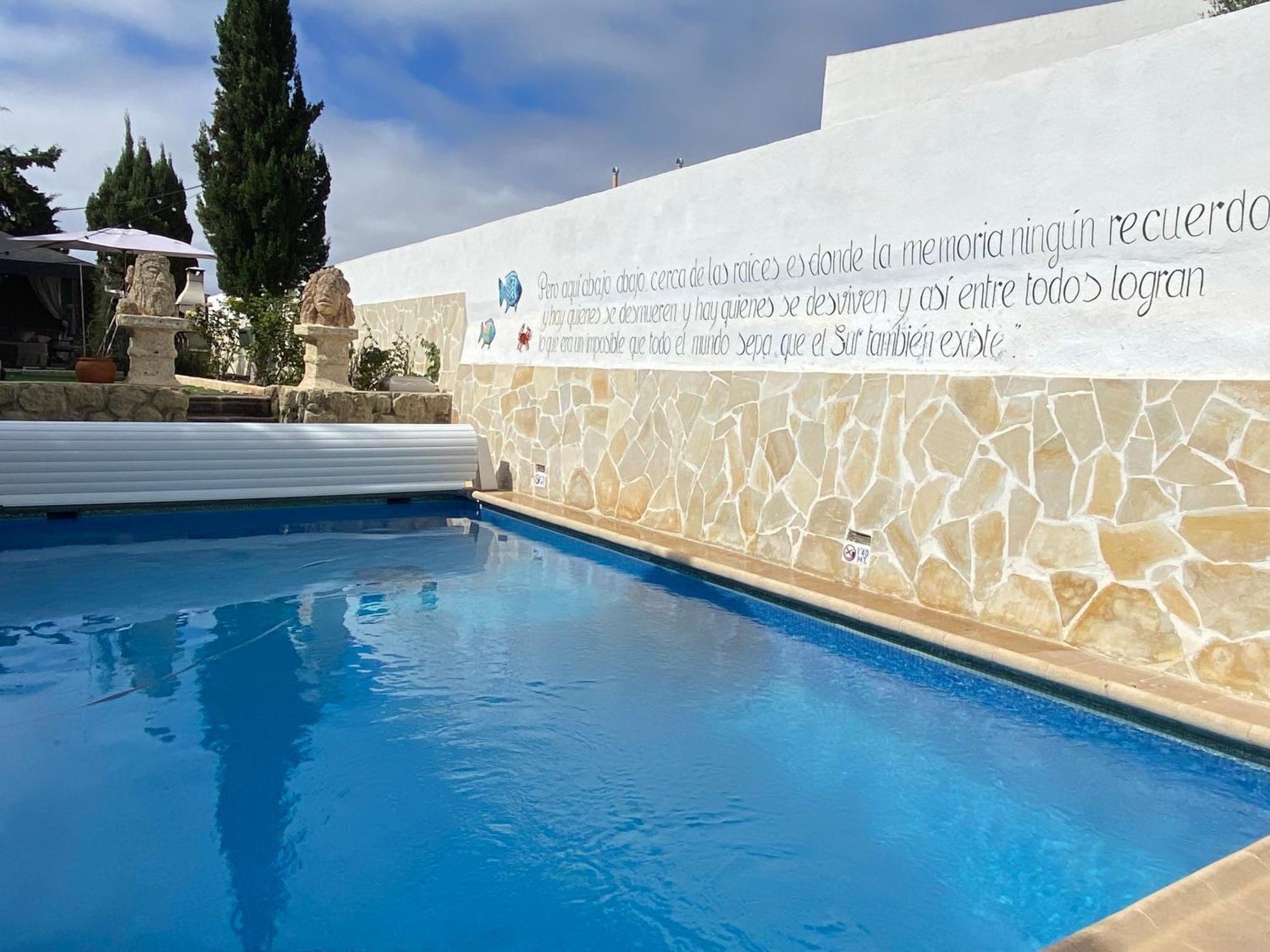 Authentic Canary Style Villa With Private Pool And Garden- Casa Juan Vera Granadilla De Abona Exterior photo